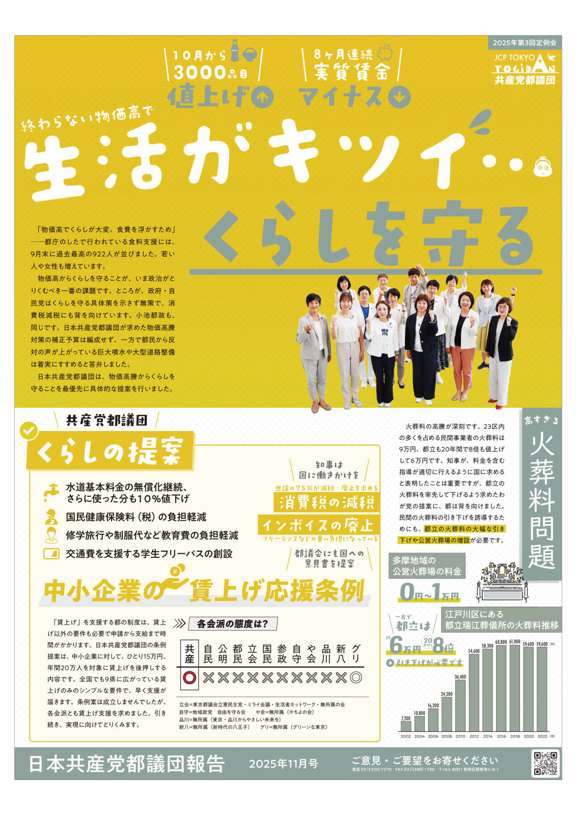 日本共産党都議団報告 1